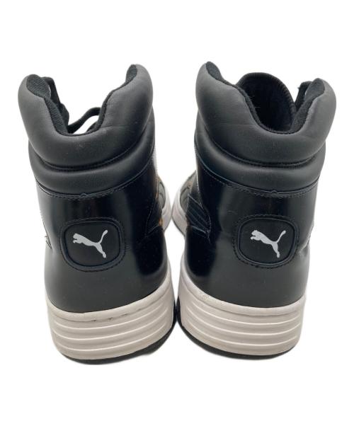 PUMA（プーマ）PUMA (プーマ) atmos (アトモス) ハイカットスニーカー ブラック×ブラウン サイズ:28cmの古着・服飾アイテム
