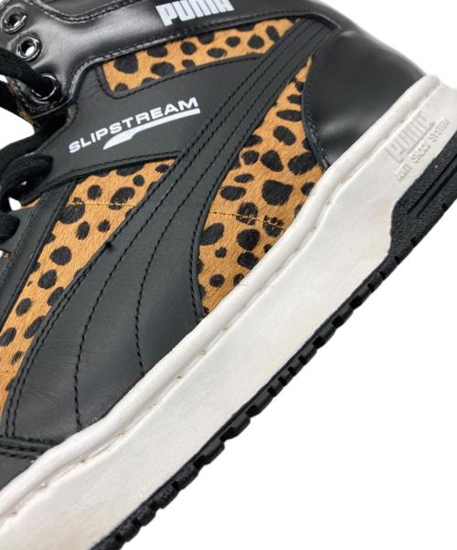 PUMA（プーマ）PUMA (プーマ) atmos (アトモス) ハイカットスニーカー ブラック×ブラウン サイズ:28cmの古着・服飾アイテム