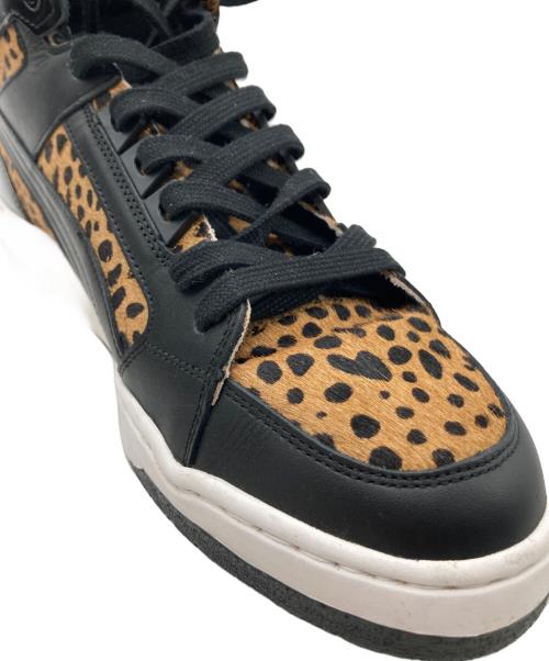 PUMA（プーマ）PUMA (プーマ) atmos (アトモス) ハイカットスニーカー ブラック×ブラウン サイズ:28cmの古着・服飾アイテム