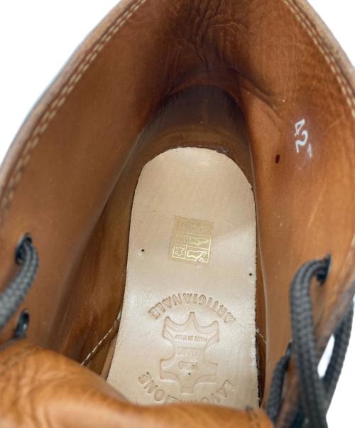 LAVORAZIONE ARTIGIANA（ラボラツィオーネアルティッジャーナ）LAVORAZIONE ARTIGIANA (ラボラツィオーネアルティッジャーナ) レザーシューズ ブラウン サイズ:42の古着・服飾アイテム