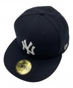 New Era×themetニューエラ×）の古着「キャップ」｜ブラック
