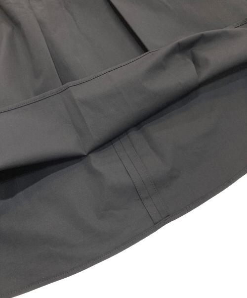 JIL SANDER NAVY（ジルサンダー ネイビー）JIL SANDER NAVY (ジルサンダー ネイビー) フロントレースアップスカート ブラック サイズ:36 未使用品の古着・服飾アイテム