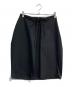 JIL SANDER NAVY（ジルサンダー ネイビー）の古着「フロントレースアップスカート」｜ブラック