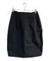 JIL SANDER NAVY (ジルサンダー ネイビー) フロントレースアップスカート ブラック サイズ:36 未使用品：5000円