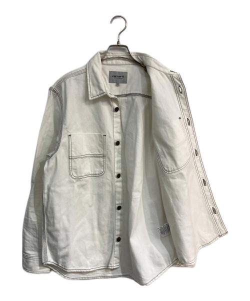 CarHartt（カーハート）CarHartt (カーハート) CHALK SHIRT JAC ホワイト サイズ:Mの古着・服飾アイテム
