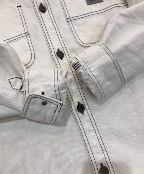 CarHartt（カーハート）CarHartt (カーハート) CHALK SHIRT JAC ホワイト サイズ:Mの古着・服飾アイテム