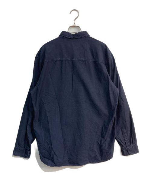 CarHartt（カーハート）CarHartt (カーハート) L/S bolton Shirt ネイビー サイズ:XLの古着・服飾アイテム