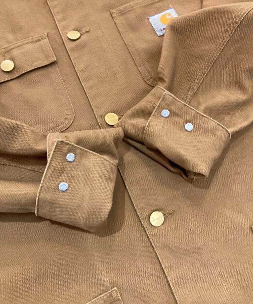 CarHartt（カーハート）CarHartt (カーハート) LONG CHORE COAT ブラウン サイズ:Mの古着・服飾アイテム