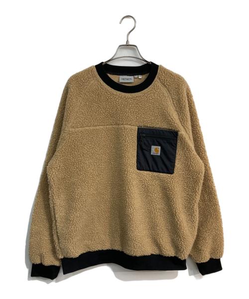 CarHartt（カーハート）CarHartt (カーハート) PRENTIS SWEATSHIRT ベージュ サイズ:Mの古着・服飾アイテム