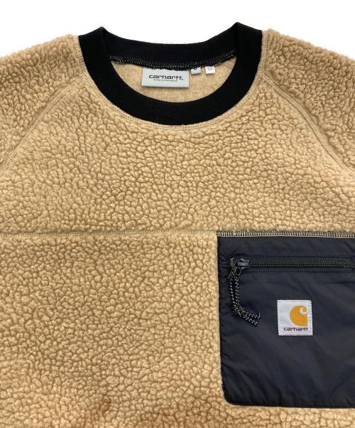 CarHartt（カーハート）CarHartt (カーハート) PRENTIS SWEATSHIRT ベージュ サイズ:Mの古着・服飾アイテム