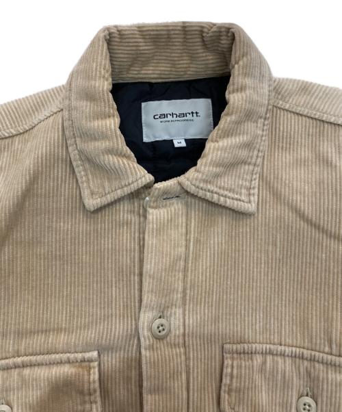 CarHartt（カーハート）CarHartt (カーハート) WHITSOME SHIRT JAC　I028827 ベージュ サイズ:Mの古着・服飾アイテム