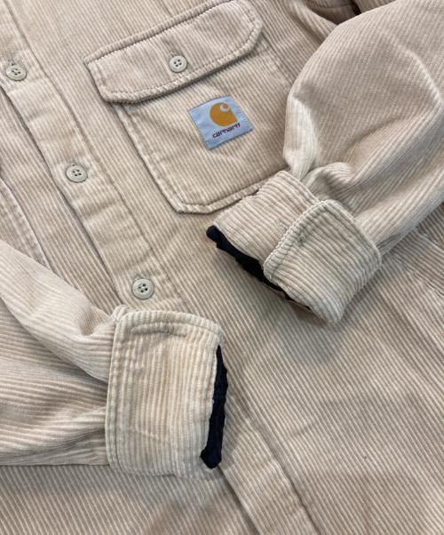 CarHartt（カーハート）CarHartt (カーハート) WHITSOME SHIRT JAC　I028827 ベージュ サイズ:Mの古着・服飾アイテム