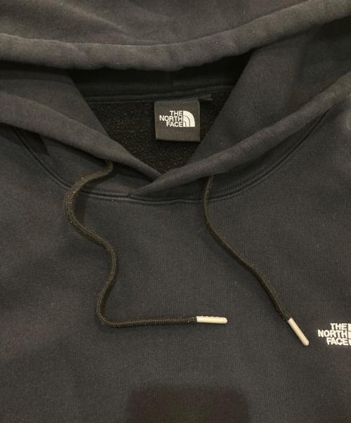 THE NORTH FACE（ザ ノース フェイス）THE NORTH FACE (ザ ノース フェイス) スモールロゴヘザースウェトフーディ　NT62342 ブラック サイズ:XLの古着・服飾アイテム