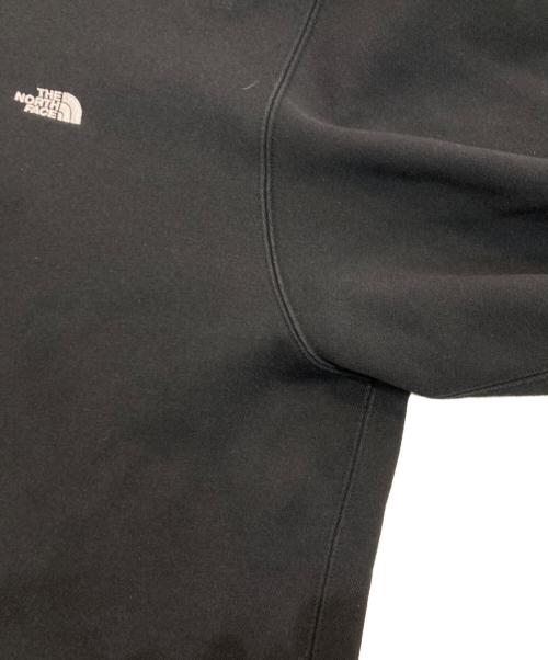 THE NORTH FACE（ザ ノース フェイス）THE NORTH FACE (ザ ノース フェイス) スモールロゴヘザースウェトフーディ　NT62342 ブラック サイズ:XLの古着・服飾アイテム