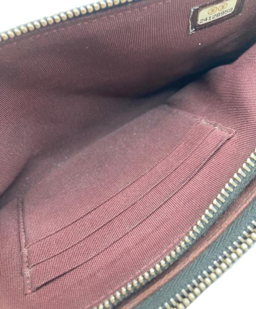 CHANEL（シャネル）CHANEL (シャネル) マトラッセ Wファスナーチェーンウォレット ブラックの古着・服飾アイテム