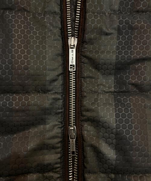 ETRO（エトロ）ETRO (エトロ) ダウンベスト　132-11S35-0019 ブラック サイズ:Mの古着・服飾アイテム