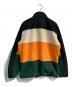 BURBERRY (バーバリー) TB Logo Color Block Fleece Zip Up Blouson TB　8021874 オレンジ×グリーン サイズ:M：20000円