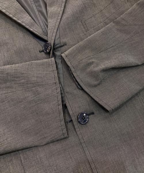 DOLCE & GABBANA（ドルチェ＆ガッバーナ）DOLCE & GABBANA (ドルチェ＆ガッバーナ) リバーシブル3Bテーラードジャケット グレー×ネイビー サイズ:48の古着・服飾アイテム