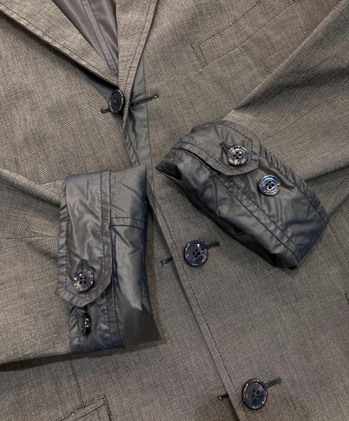 DOLCE & GABBANA（ドルチェ＆ガッバーナ）DOLCE & GABBANA (ドルチェ＆ガッバーナ) リバーシブル3Bテーラードジャケット グレー×ネイビー サイズ:48の古着・服飾アイテム