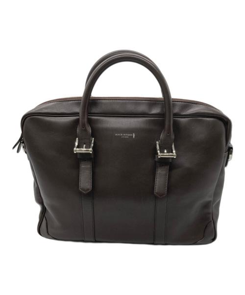 MACKINTOSH LONDON（マッキントッシュ ロンドン）MACKINTOSH LONDON (マッキントッシュ ロンドン) ビジネスバッグ ブラウンの古着・服飾アイテム