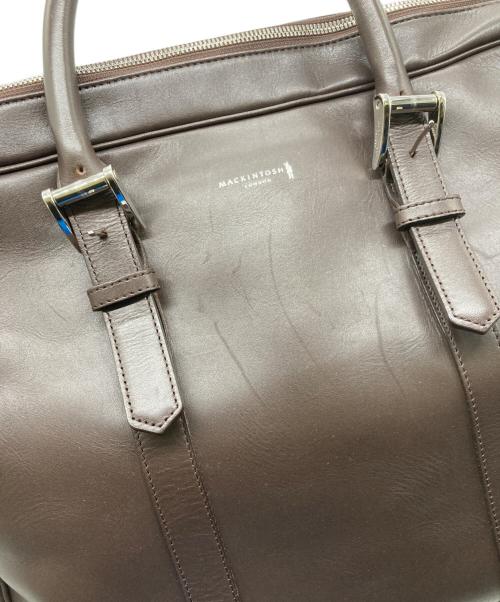 MACKINTOSH LONDON（マッキントッシュ ロンドン）MACKINTOSH LONDON (マッキントッシュ ロンドン) ビジネスバッグ ブラウンの古着・服飾アイテム