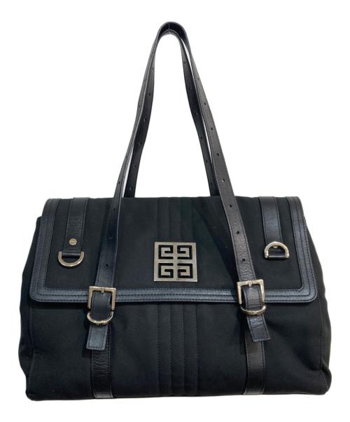 GIVENCHY（ジバンシィ）GIVENCHY (ジバンシィ) ロゴトートバッグ ブラックの古着・服飾アイテム