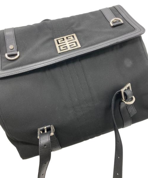GIVENCHY（ジバンシィ）GIVENCHY (ジバンシィ) ロゴトートバッグ ブラックの古着・服飾アイテム
