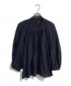 Nobleノーブル）の古着「ボレロアンサンブルブラウス」｜ネイビー