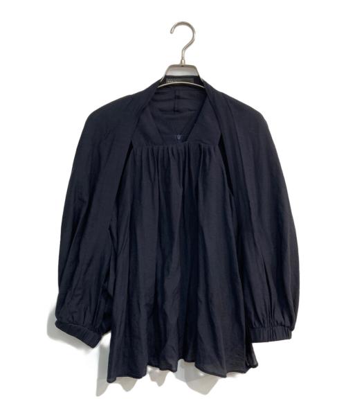 Noble（ノーブル）Noble (ノーブル) ボレロアンサンブルブラウス ネイビー サイズ:Free 未使用品の古着・服飾アイテム