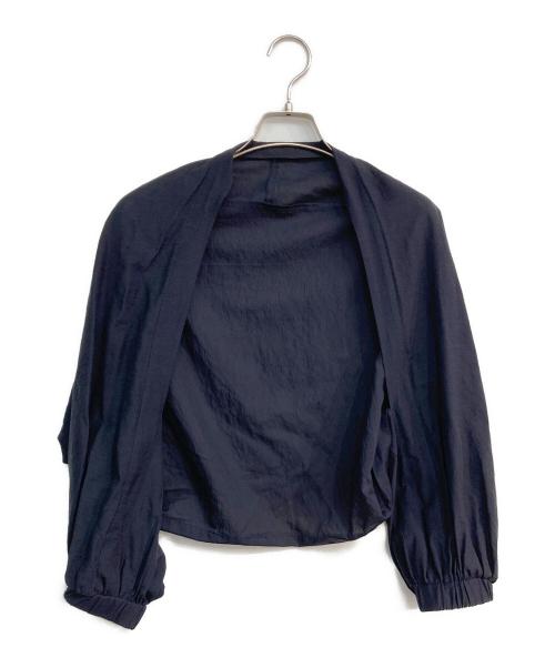 Noble（ノーブル）Noble (ノーブル) ボレロアンサンブルブラウス ネイビー サイズ:Free 未使用品の古着・服飾アイテム
