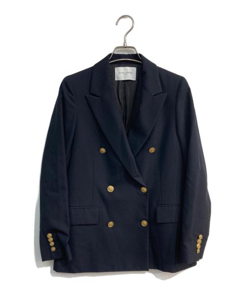 UNITED ARROWS TOKYO（ユナイテッドアローズトウキョウ）UNITED ARROWS TOKYO (ユナイテッドアローズトウキョウ) 金釦ボタン ダブルブレザー　1522-144-2840 ネイビー サイズ:34の古着・服飾アイテム