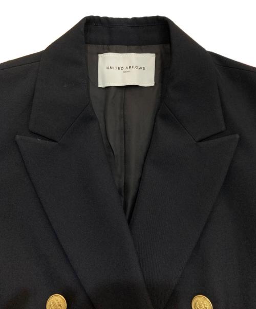 UNITED ARROWS TOKYO（ユナイテッドアローズトウキョウ）UNITED ARROWS TOKYO (ユナイテッドアローズトウキョウ) 金釦ボタン ダブルブレザー　1522-144-2840 ネイビー サイズ:34の古着・服飾アイテム