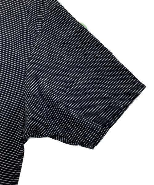 The Ennnoy Professional（ザ エンノイ プロフェッショナル）The Ennnoy Professional (ザ エンノイ プロフェッショナル) S/S Border Tee　SS22BRENCT05AM ブラック サイズ:XLの古着・服飾アイテム