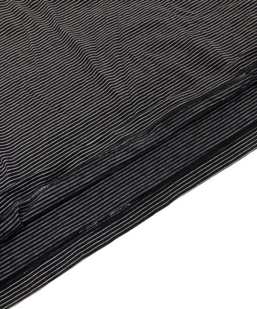 The Ennnoy Professional（ザ エンノイ プロフェッショナル）The Ennnoy Professional (ザ エンノイ プロフェッショナル) S/S Border Tee　SS22BRENCT05AM ブラック サイズ:XLの古着・服飾アイテム