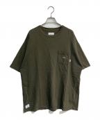 WTAPSダブルタップス）の古着「Pocket Tee　221ATDT-CSM02」｜グリーン