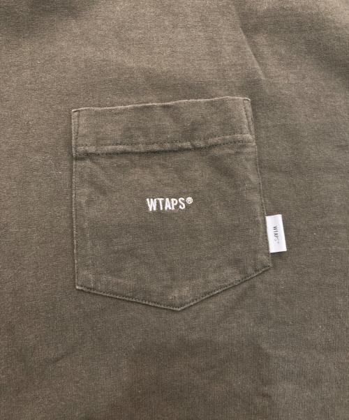 WTAPS（ダブルタップス）WTAPS (ダブルタップス) Pocket Tee　221ATDT-CSM02 グリーン サイズ:04の古着・服飾アイテム