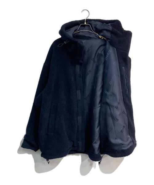 The Ennnoy Professional（ザ エンノイ プロフェッショナル）The Ennnoy Professional (ザ エンノイ プロフェッショナル) Boa Hooded Jacket　AW20BRENJK02LV ネイビー サイズ:Lの古着・服飾アイテム