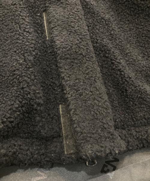 The Ennnoy Professional（ザ エンノイ プロフェッショナル）The Ennnoy Professional (ザ エンノイ プロフェッショナル) Boa Hooded Jacket　AW20BRENJK02LV ネイビー サイズ:Lの古着・服飾アイテム