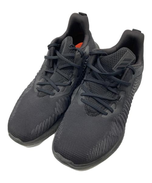 adidas（アディダス）adidas (アディダス) ランニングシューズ アルファバウンス ブラック サイズ:27.5cmの古着・服飾アイテム