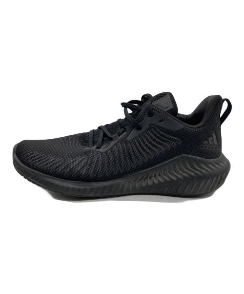adidas（アディダス）adidas (アディダス) ランニングシューズ アルファバウンス ブラック サイズ:27.5cmの古着・服飾アイテム