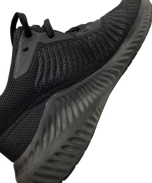 adidas（アディダス）adidas (アディダス) ランニングシューズ アルファバウンス ブラック サイズ:27.5cmの古着・服飾アイテム
