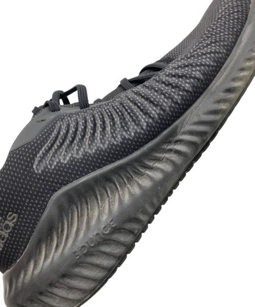 adidas（アディダス）adidas (アディダス) ランニングシューズ アルファバウンス ブラック サイズ:27.5cmの古着・服飾アイテム