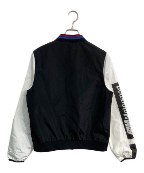 motorsport（モータースポーツ）motorsport (モータースポーツ) BMW (ビーエムダブリュー) ジップアップジャケット ホワイト×ブラック サイズ:Mの古着・服飾アイテム