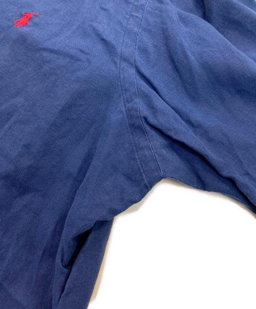 RALPH LAUREN（ラルフローレン）RALPH LAUREN (ラルフローレン) リネンシャツ ネイビー サイズ:XXLの古着・服飾アイテム