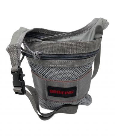 【美品】BRIEFING ブリーフィング BS ショルダーバック グレー BRIEFING（ブリーフィング） 正規品 バッグ ショルダーバッグ ポーチ M