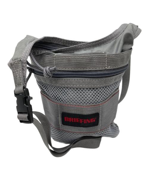 BRIEFING（ブリーフィング）BRIEFING (ブリーフィング) ミニショルダーバッグ グレーの古着・服飾アイテム