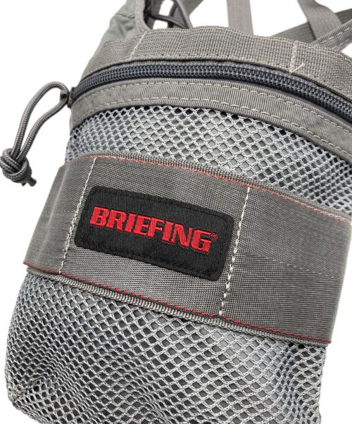 BRIEFING（ブリーフィング）BRIEFING (ブリーフィング) ミニショルダーバッグ グレーの古着・服飾アイテム