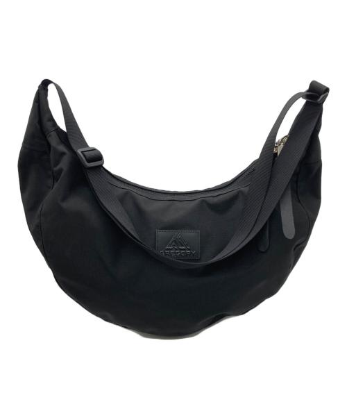 GREGORY（グレゴリー）GREGORY (グレゴリー) FREAK'S STORE (フリークストア) LAUGHING SHOULDER BAG L LEATHER PATCH ブラックの古着・服飾アイテム