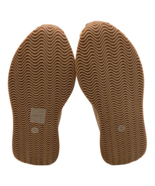 TORY BURCH（トリーバーチ）TORY BURCH (トリーバーチ) デイジー クリスタルエスパドリーユ ブラウン サイズ:6Mの古着・服飾アイテム