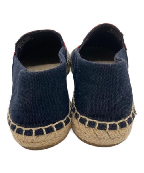 TORY BURCH（トリーバーチ）TORY BURCH (トリーバーチ) エスパドリーユ ネイビー×レッド サイズ:6Mの古着・服飾アイテム